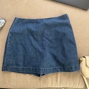 GAP Denim Skort NWOT